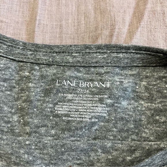 Lane Bryant I want champagne not your opinion womens plus size 22/24 holiday - Picture 4 of 6